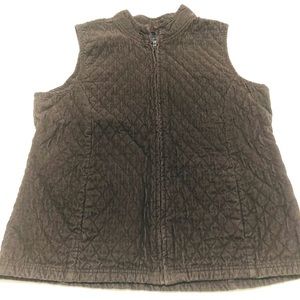 Women’s Brown Corduroy Vest